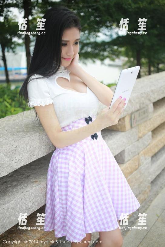 MyGirl美媛馆-于大小姐Ayu MyGirl美媛馆 - 原图和壁纸之间的微妙关系:于大小姐Ayu的吊带非看不可!