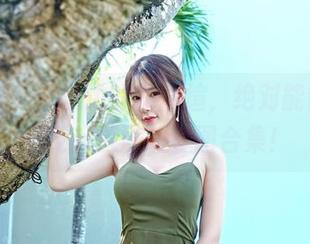 嗲囡囡 – 泳池边的林煊煊，绝对能让你心中泛起涟漪的套图合集！