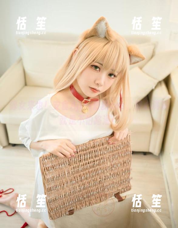 安食Ajiki 修女来也!安食Ajiki最新cos,信心满满就是不怕路滑!