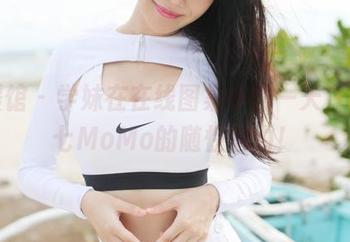 美媛馆 – 学妹在在线图集中的一天，伊小七MoMo的随性魅力！